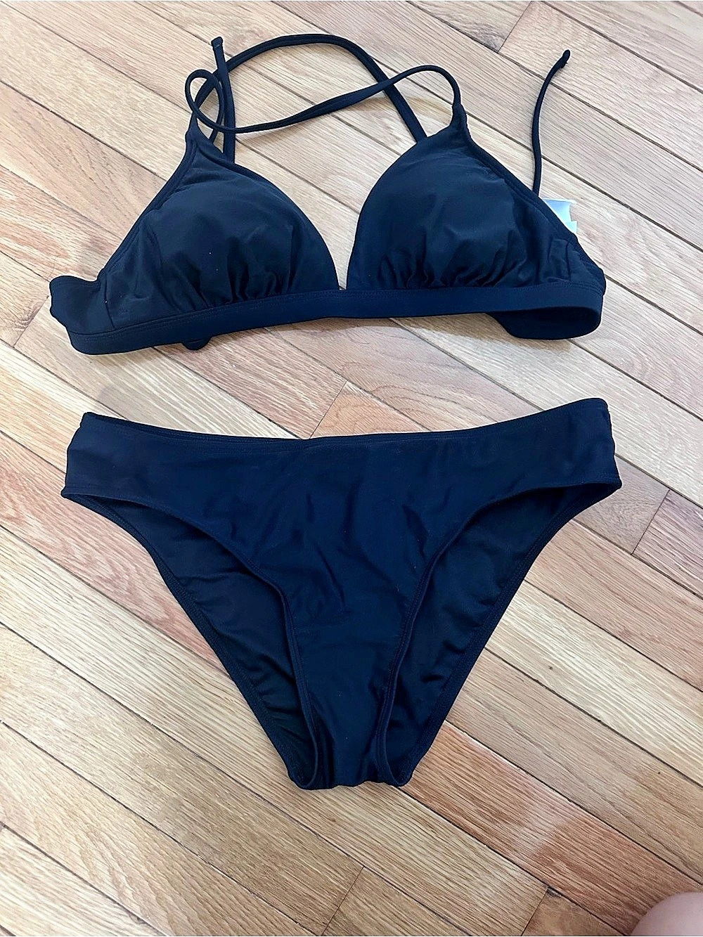 Black Cupeshe Bikini Set Size Medium
